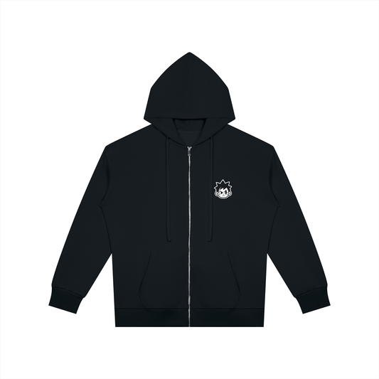 Unisex Oversized Full Zip Hoodie