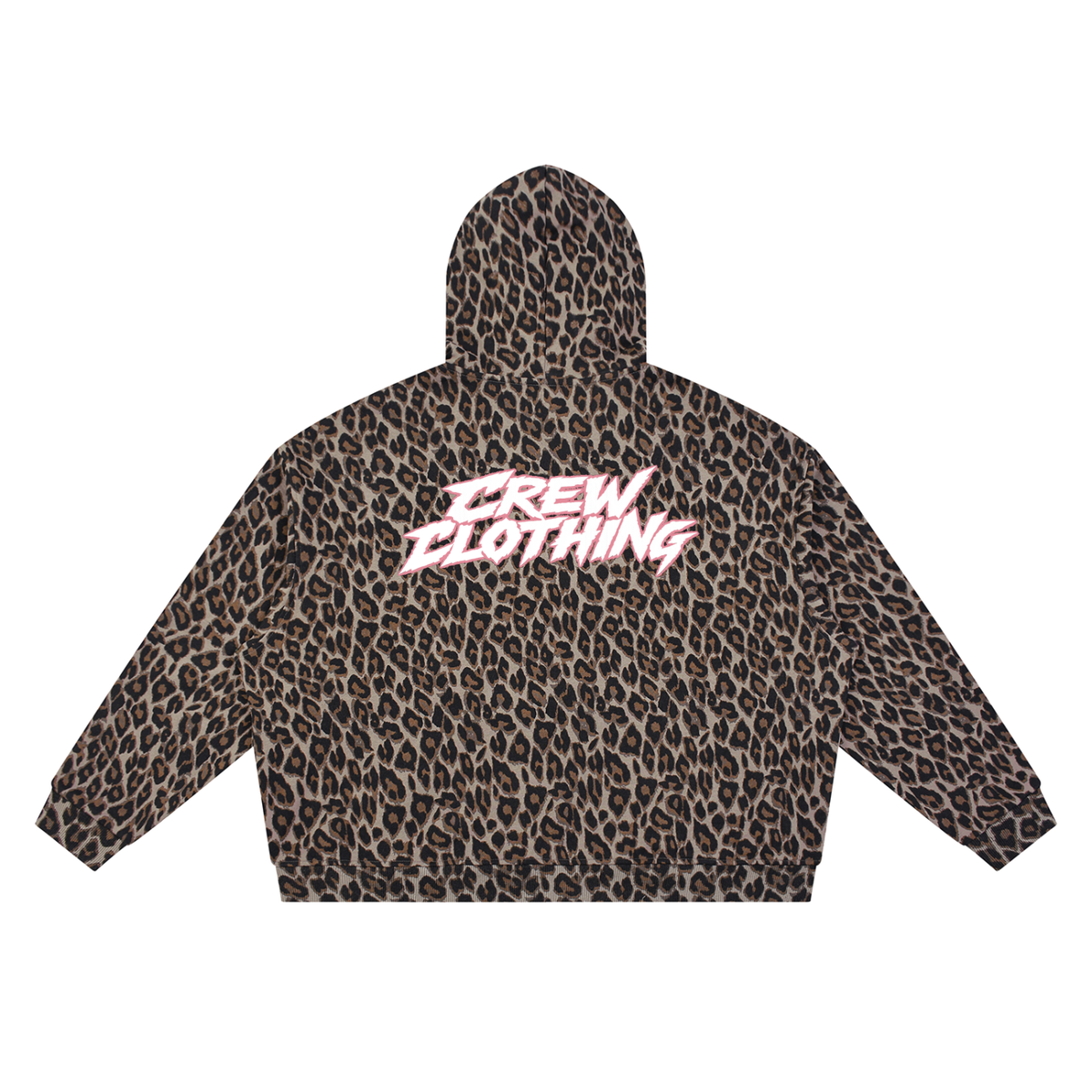 Leopard Full Zip Hoodie