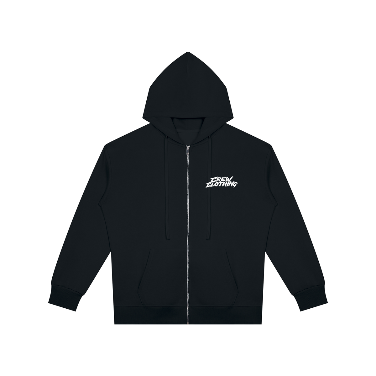 Unisex Oversized Full Zip Hoodie