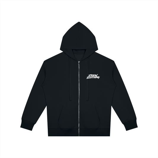 Unisex Oversized Full Zip Hoodie